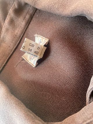 Camisa Armani Jeans Marrón Talla S