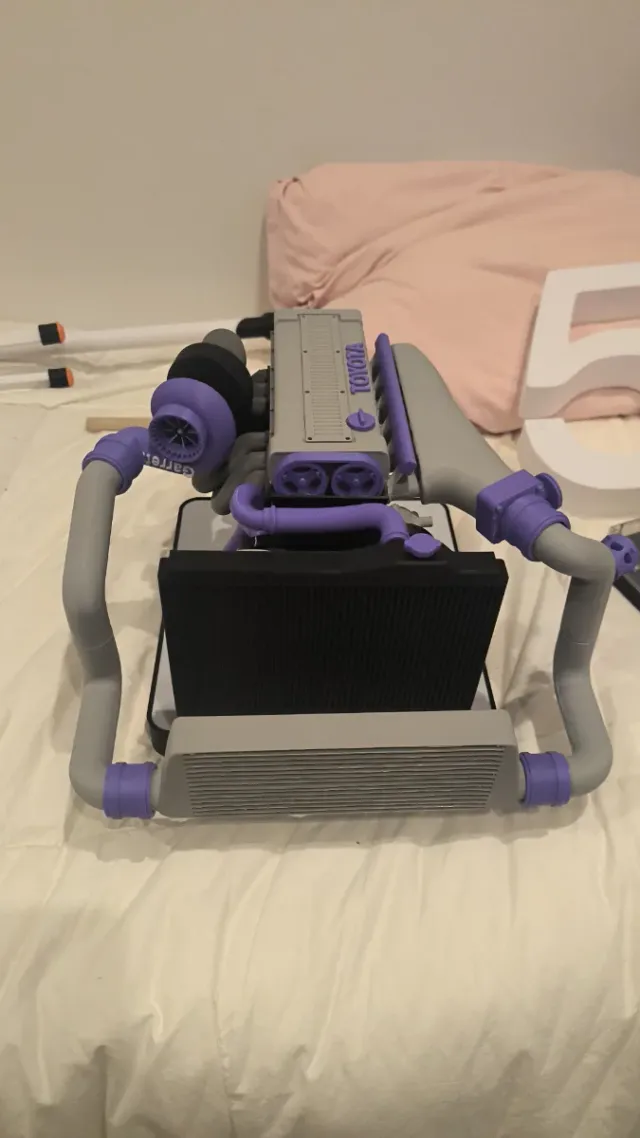 Motor Toyota 1JZ Supra Mk3 - Miniatura