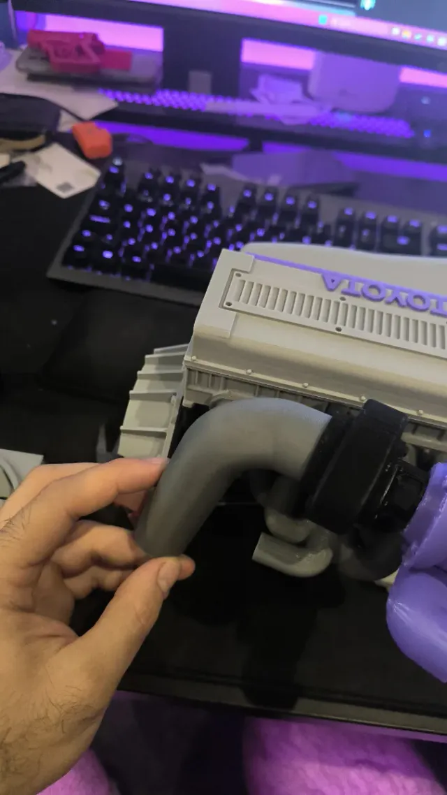 Motor Toyota 1JZ Supra Mk3 - Miniatura