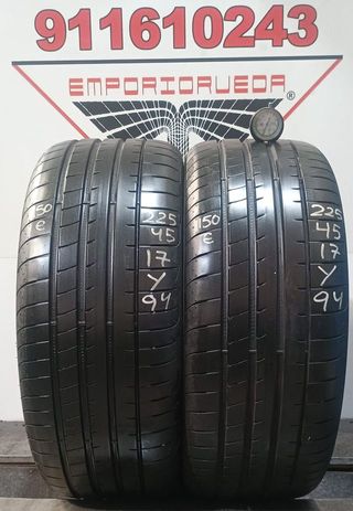 225 45 17 Y GOODYEAR RUEDA AL 90% VIDA UTIL