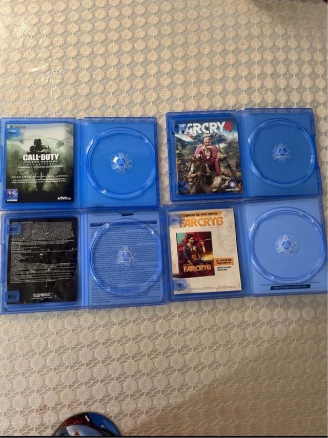 4 Juegos PS4: Call of Duty, Far Cry, Resident Evil