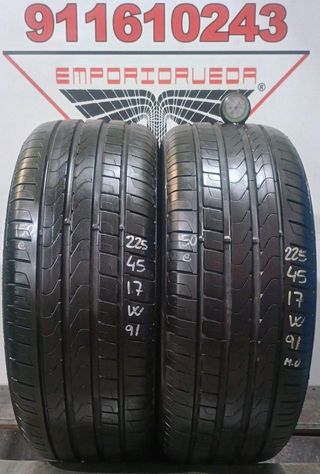 225 45 17 W PIRELLI RUEDA AL 90% VIDA UTIL