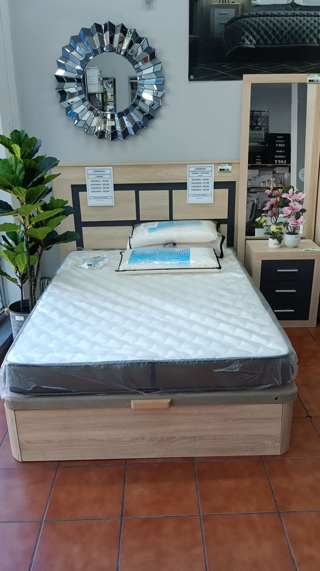 Canapé con colchón oferta varias medidas