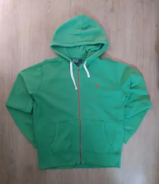 Polo Ralph Lauren Sudadera Cremallera Verde
