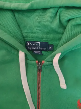 Polo Ralph Lauren Sudadera Cremallera Verde
