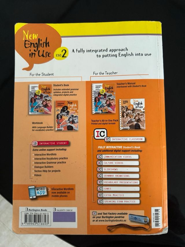 New English in Use ESO 2 Student's Book