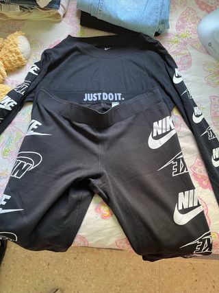 Conjunto Nike Negro Just Do It