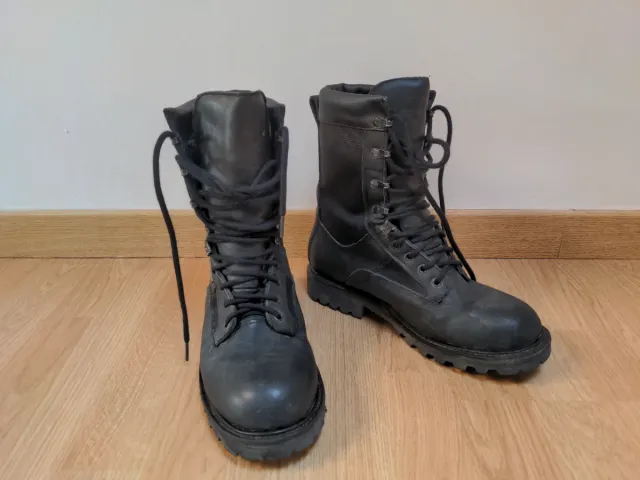 Botas forestales contra incendios negras