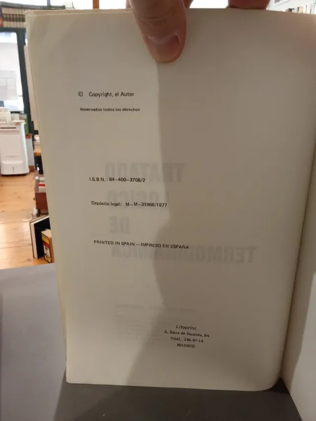 Tratado lógico de termodinámica Jose Agüera