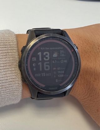 Garmin Fenix 7s Solar Negro