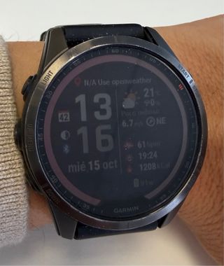 Garmin Fenix 7s Solar Negro