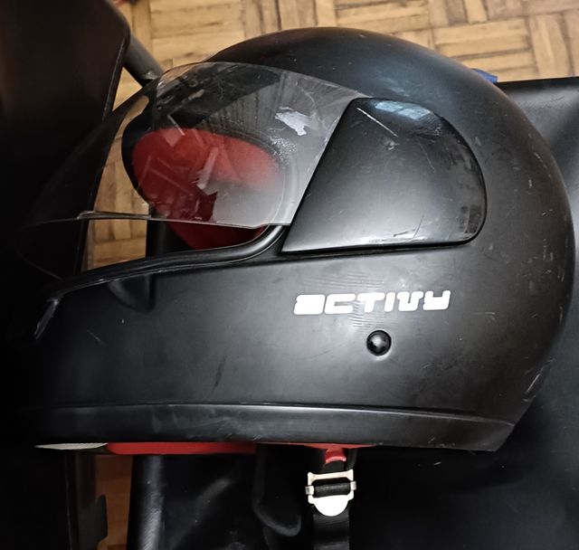 Casco Moto Hx Safety Negro