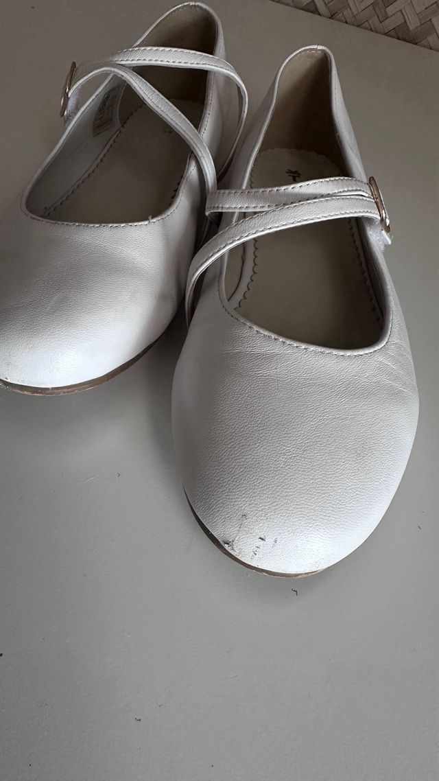 Zapatillas comunión blancas