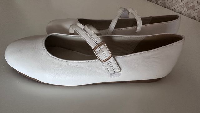Zapatillas comunión blancas