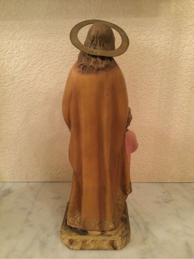 Figura San José Niño Jesús Halo
