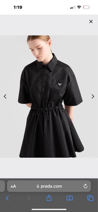 Vestido Prada Negro