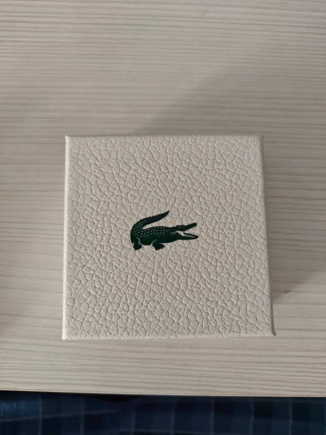 Pulsera Lacoste Negra y Verde