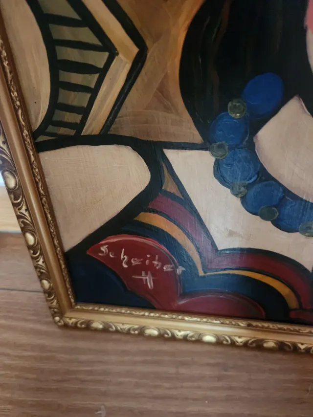 Óleo atribuido a Hugo Scheiber