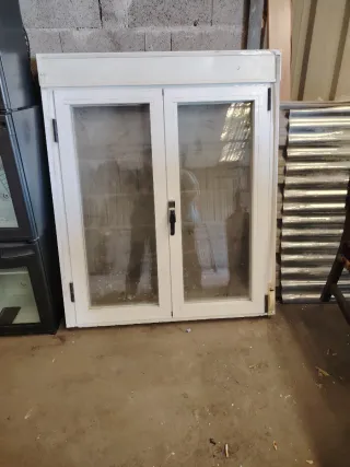 Ventanas blancas de doble cristal