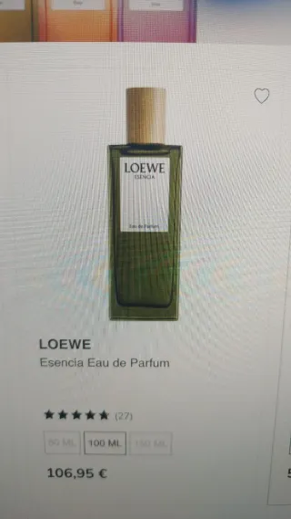 Loewe Esencia Eau de Parfum 100 ml