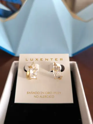 Pendientes Luxenter Oro y Plata