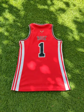 Camiseta Baloncesto Bulls Rose Niño Talla M. 