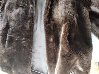 Chaqueta Piel Marrón Talla M. Vintage