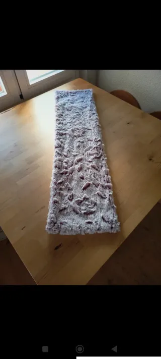 Lote 2 bufandas pelo sintético