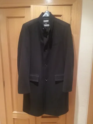 Abrigo Hugo Boss Negro 