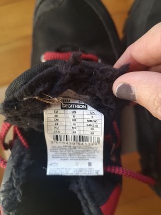 Botas Quechua Waterproof Talla 38