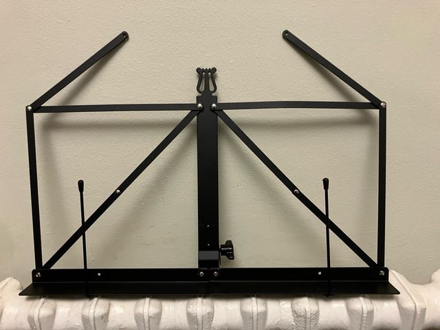 Leggio per spartiti nero