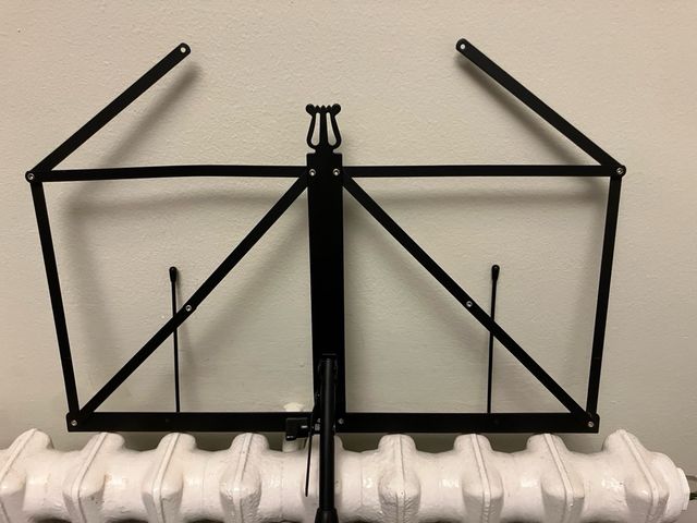 Leggio per spartiti nero