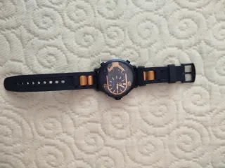 Reloj Marea Hombre Azul Naranja