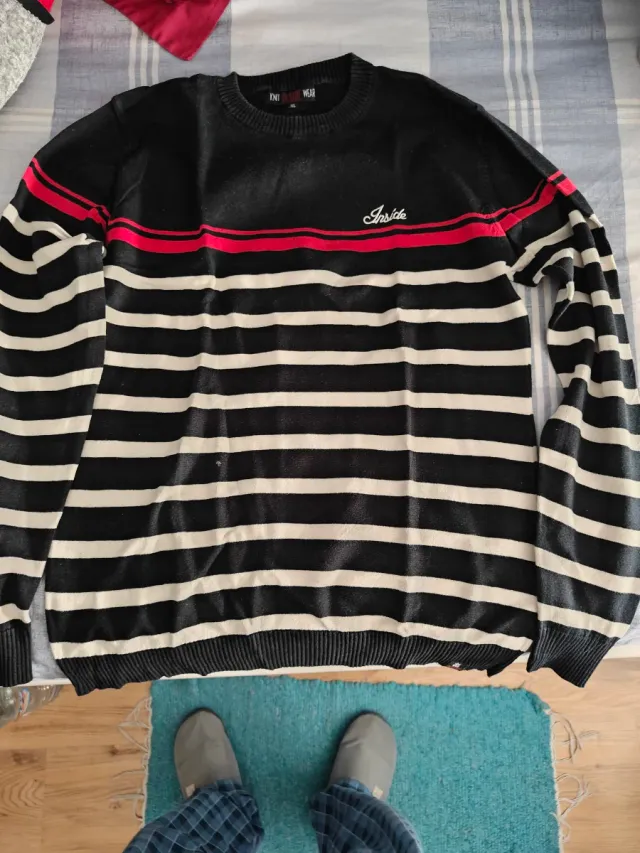 Jersey Inside rayas negro y blanco