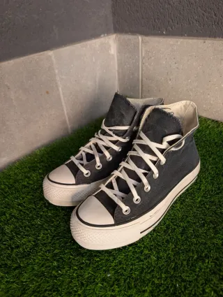 Converse Zapatillas Negras Plataforma