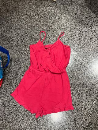 Mono rosa Bershka