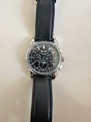 Reloj Patek Philippe 58152 Negro/Plata