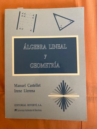 Álgebra lineal y geometría (Spanish Edition)