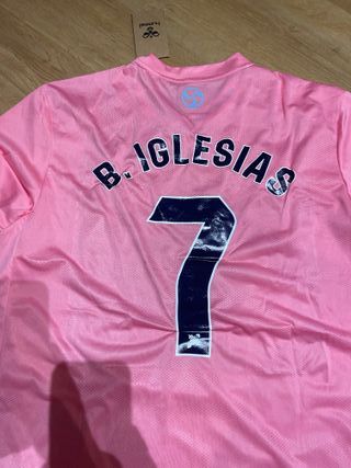 Camiseta Hummel Borja Iglesias 7 Rosa
