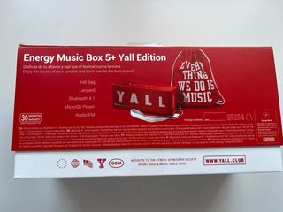 Altavoz Energy Sistem YALL Rojo