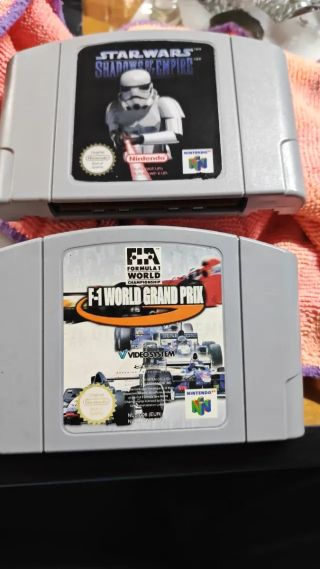 Star Wars Shadows of the Empire N64 y F1 wgp