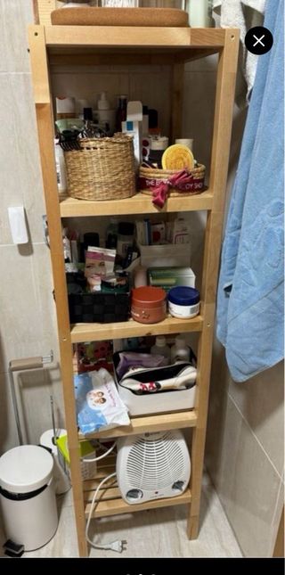 Estantería de madera Ikea