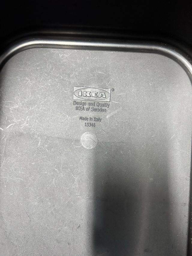 3 Cubetas Ikea Estantería Plástico