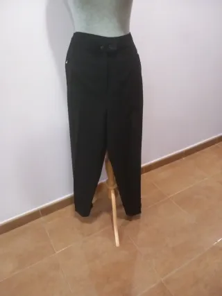 Pantalón de vestir negro mujer