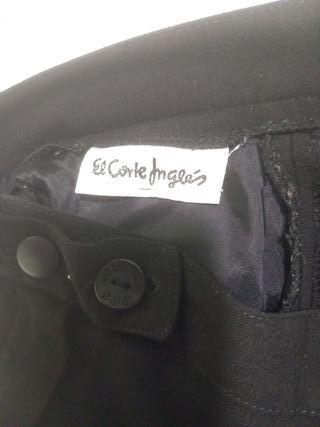 Pantalón de vestir negro mujer