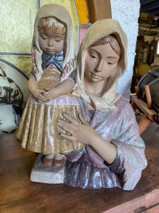 Figura Lladró Madre e Hija