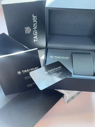 Caja de Reloj TAG Heuer Negra