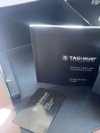 Caja de Reloj TAG Heuer Negra