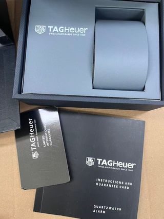 Caja de Reloj TAG Heuer Negra