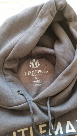 Felpa L'EQUIPE 55 Blu Taglia S